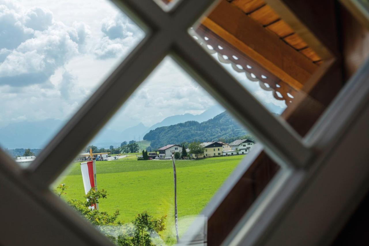 Girlinggut Schlafen Starten Salzburg Elixhausen Eksteriør bilde